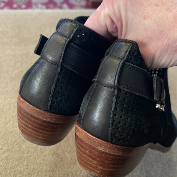 Sam Edelman Regaen Suede Ankle Boots black size 6M - Picture 5 of 8